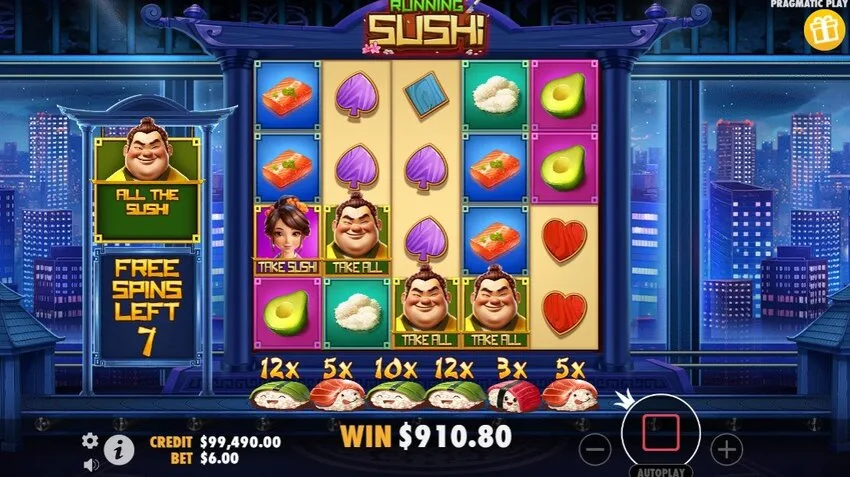 Slot de sushi Pragmatic Play