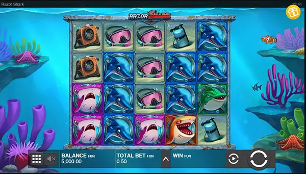 Underwater slot theme